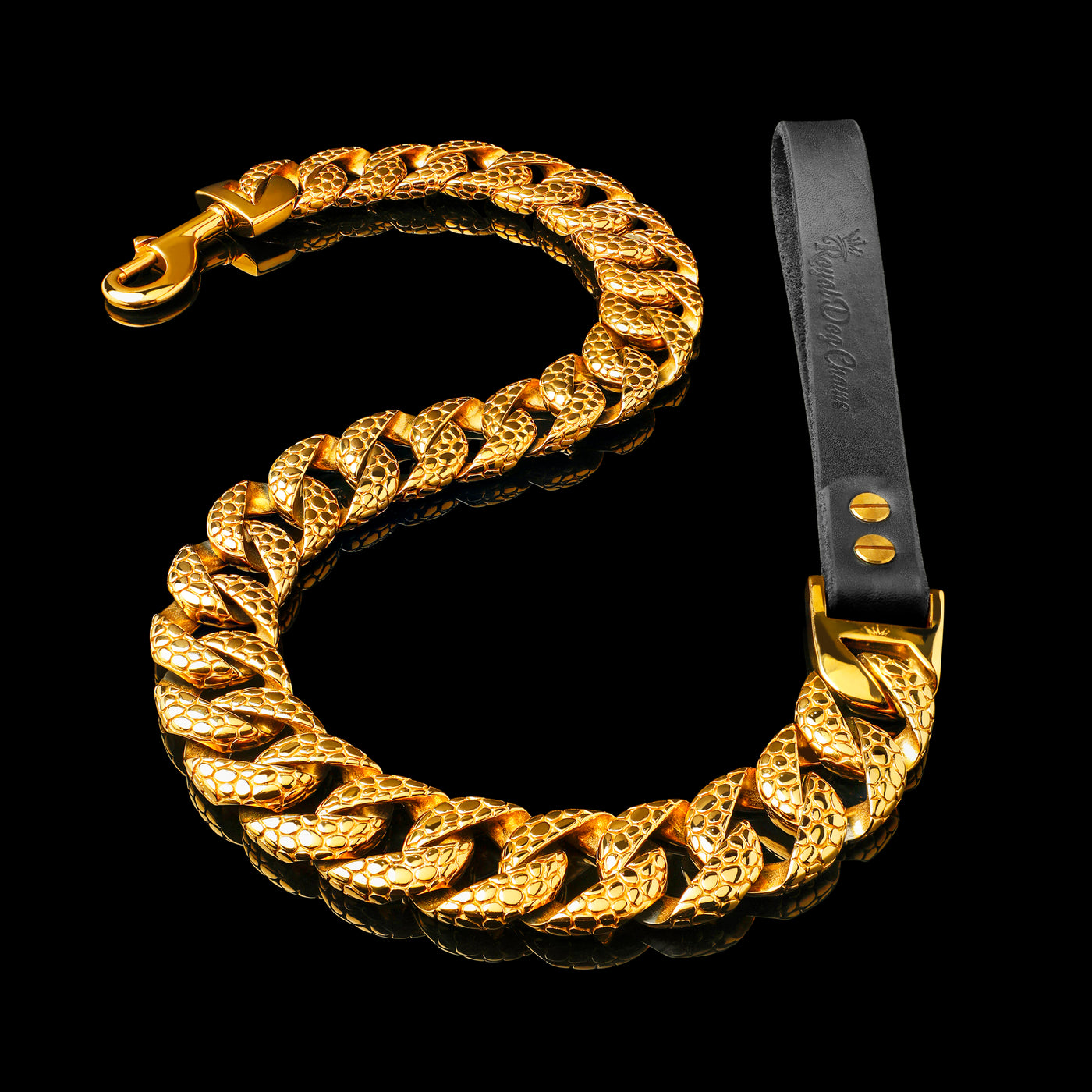 Snake Leash ( Gold, Silver, Black)