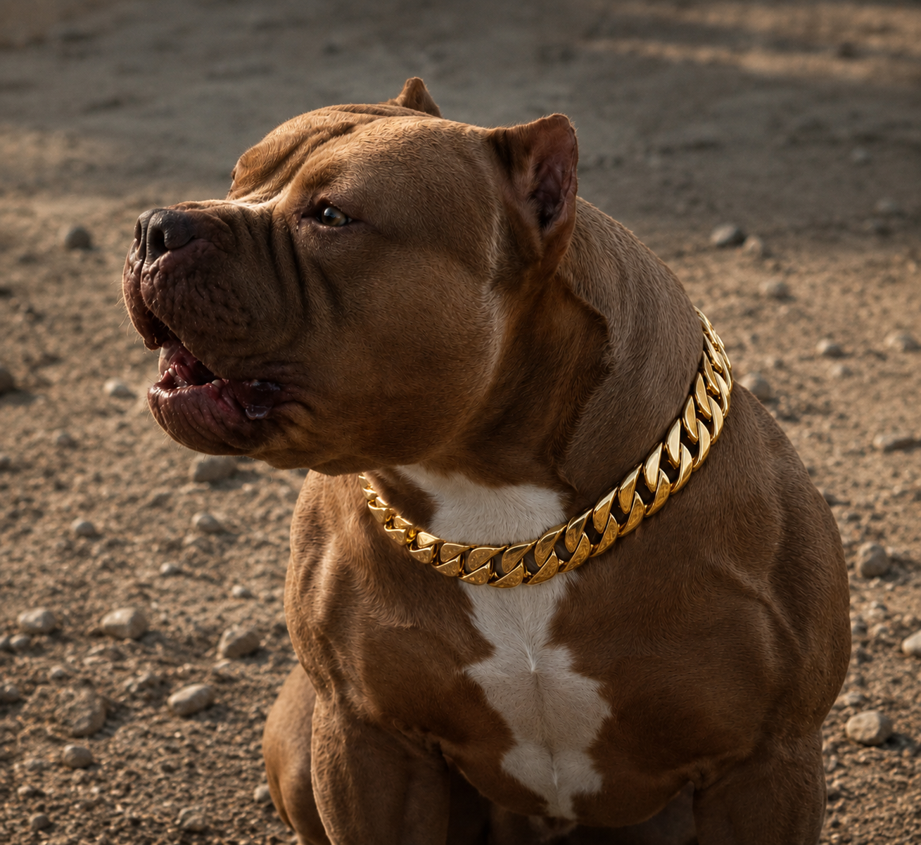 Gold Cuban Collar