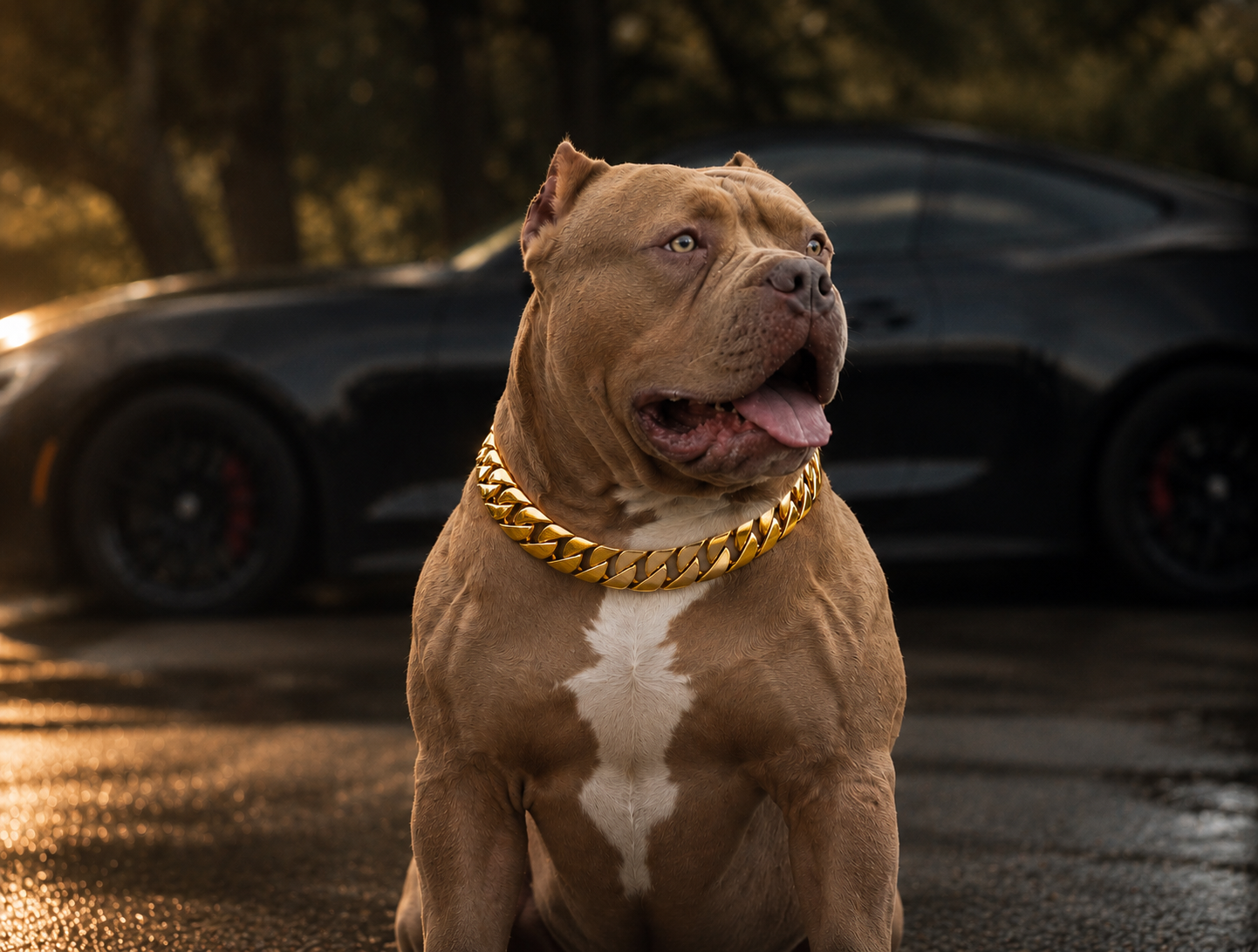 Gold Cuban Collar