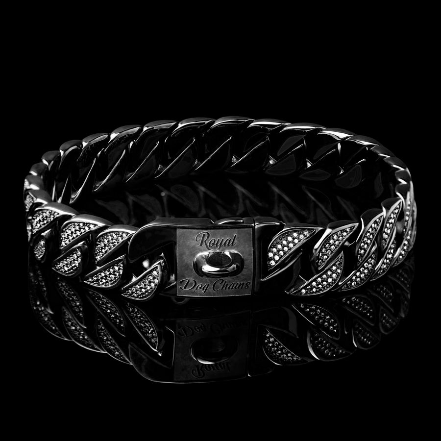 Black Studded Collar