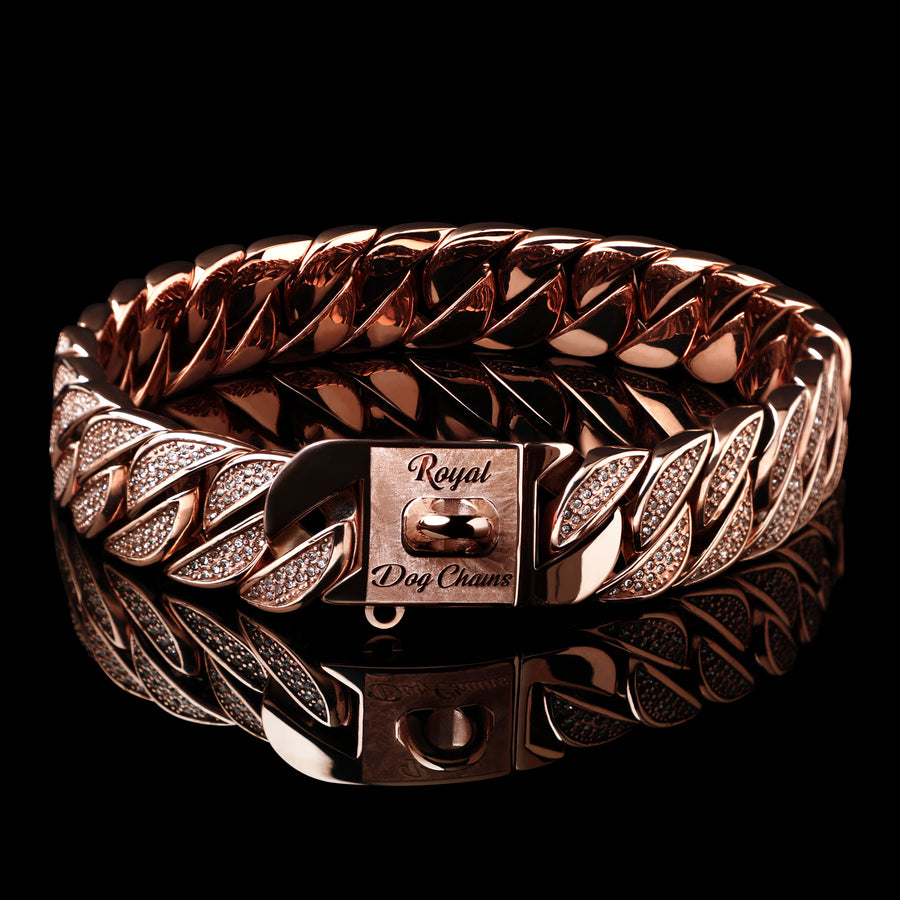 Rose Gold Studded Collar