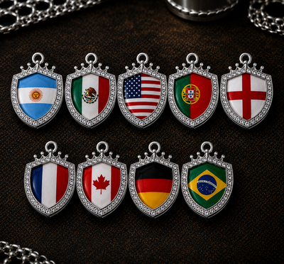 Soccer Flag Pendant Collection